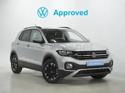 Usado VW T-Cross Advance 110 CV (80 kW) 2022 Gris / plata SUV
