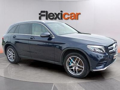 Usado Mercedes GLC350 211 CV (155 kW) 2017 Azul Familiar
