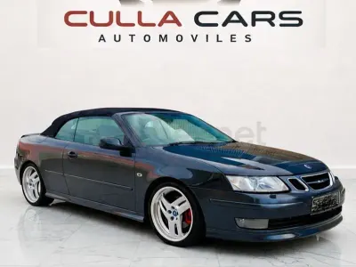 Usado Saab 9-3 Aero 250 CV (183 kW) 2005 Negro Descapotable