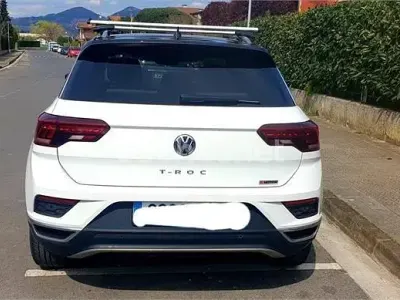 Usado VW T-Roc Sportline 150 CV (110 kW) 2018 Blanco SUV