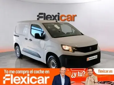 Usado Peugeot Partner S 102 CV (75 kW) 2021 Blanco Monovolumen