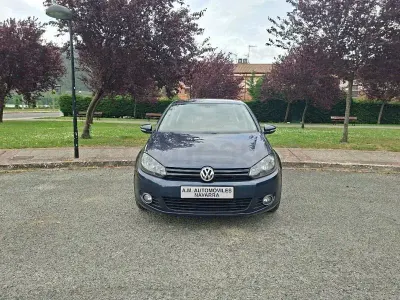 Usado VW Golf VI Sport 105 CV (77 kW) 2010 Azul Utilitario
