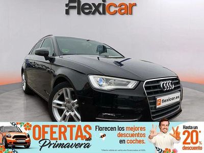 Usado Audi A3 110 CV (80 kW) 2015 Negro Utilitario
