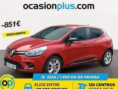 Usado Renault Clio IV LIMITED 90 CV (66 kW) 2017 Rojo Utilitario