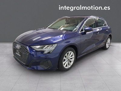 Usado Audi A3 Premium 115 CV (84 kW) 2021 Azul Berlina