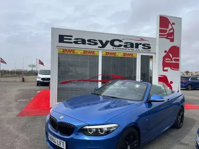 Usado BMW 218 136 CV (100 kW) 2020 Azul Descapotable
