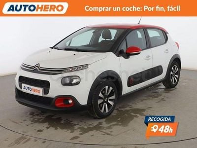 Usado Citroën C3 Feel 82 CV (60 kW) 2018 Blanco Utilitario