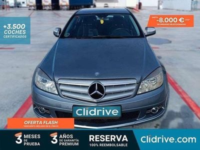 Usado Mercedes C220 Avantgarde 170 CV (125 kW) 2008 Gris Berlina