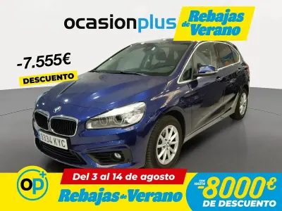 Usado BMW 218 Active Tourer 150 CV (110 kW) 2019 Azul Monovolumen