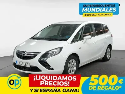 Usado Opel Zafira Expression 120 CV (88 kW) 2015 Blanco Monovolumen