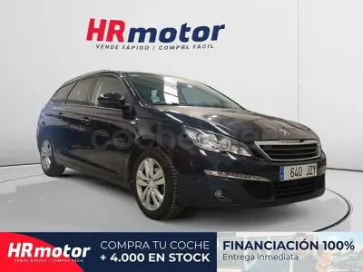 Usado Peugeot 308 SW Style 130 CV (95 kW) 2017 Azul Familiar