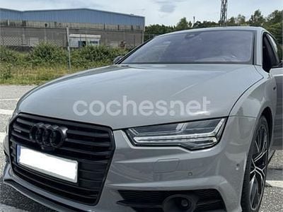 Usado Audi A7 Sportback Exclusive 326 CV (239 kW) 2016 Gris / plata Utilitario