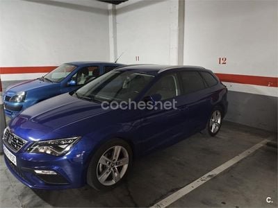 Usado Seat Leon ST FR 150 CV (110 kW) 2018 Azul Familiar