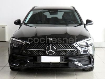 Negro Usado 2022 Mercedes C300e Familiar | 34.990 € (Precio justo)