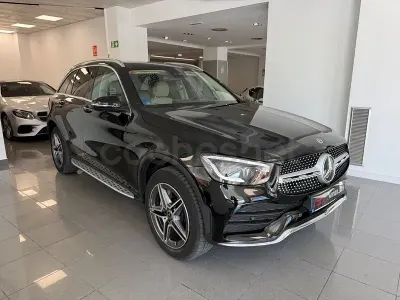 Usado Mercedes GLC300e 320 CV (235 kW) 2021 Negro SUV