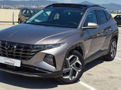 Usado Hyundai Tucson N Line 230 CV (169 kW) 2022 Gris / plata SUV