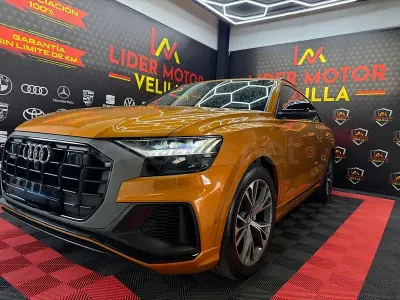Usado Audi Q8 S-Line 286 CV (210 kW) 2020 Amarillo SUV