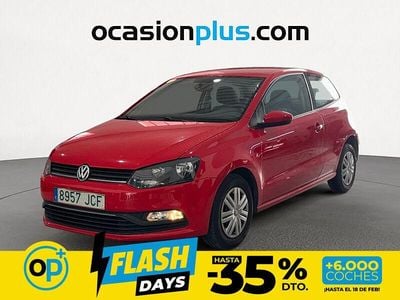 Usado VW Polo Edition 75 CV (55 kW) 2015 Rojo Utilitario