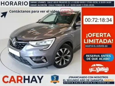 Usado Renault Arkana Business 140 CV (102 kW) 2022 Gris SUV