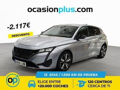 Usado Peugeot 308 Allure 130 CV (95 kW) 2022 Gris / plata Berlina