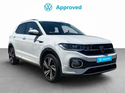 Usado VW T-Cross Sportline 110 CV (80 kW) 2022 Blanco SUV