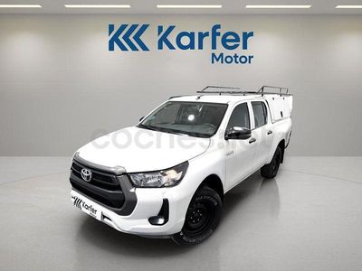 Usado Toyota HiLux 150 CV (110 kW) 2022 Blanco Pickup/Camioneta
