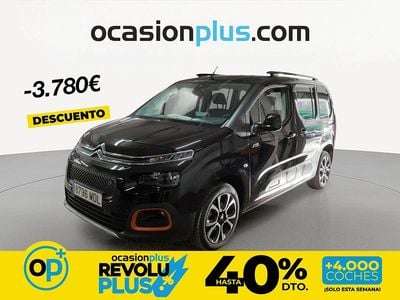 Usado Citroën e-Berlingo Shine 100 kW (136 CV) 2023 Negro Monovolumen