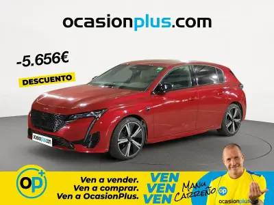 Usado Peugeot 308 GT 130 CV (95 kW) 2024 Rojo Berlina