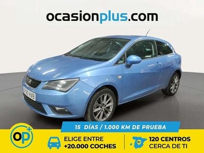 Brugt Seat Ibiza I-Tech 105 HK (77 kW) 2013 Blå Sedan