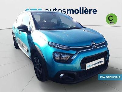 Usado Citroën C3 Feel 83 CV (61 kW) 2022 Azul Utilitario