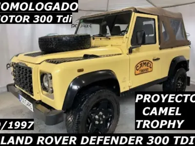 Usado Land Rover Defender 111 CV (81 kW) 1997 Marrón SUV
