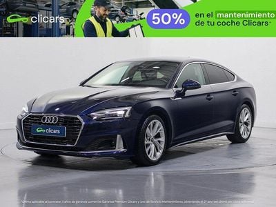 Usado Audi A5 Sportback Advanced 150 CV (110 kW) 2022 Blanco Utilitario
