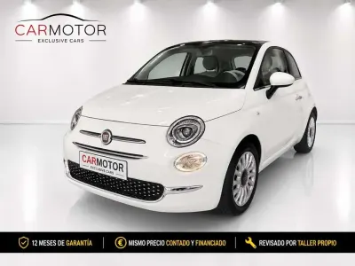 Usado Fiat 500 Lounge 69 CV (50 kW) 2019 Blanco Utilitario