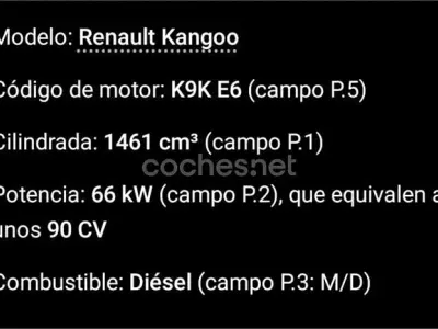 Usado Renault Kangoo