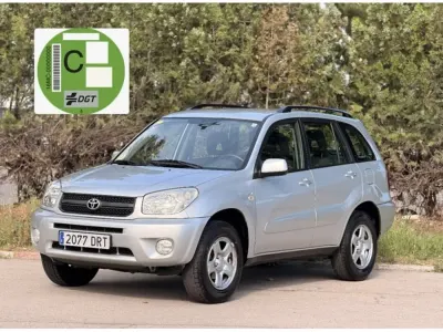 Usado Toyota RAV4 Luna 125 CV (91 kW) 2005 Gris SUV