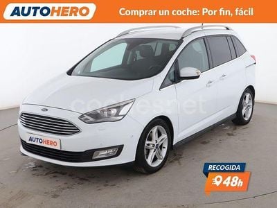Blanco Usado 2017 Ford Grand C-Max Titanium Monovolumen | 11.699 € (Precio justo)