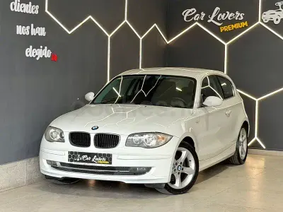 Brugt BMW 116 122 HK (89 kW) 2008 Hvid Hatchback
