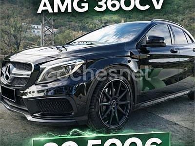 Usado Mercedes GLA45 AMG AMG 360 CV (264 kW) 2015 Negro SUV