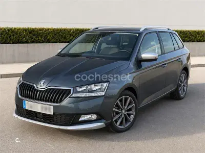 Usado Skoda Fabia 110 CV (80 kW) 2019 Negro Utilitario
