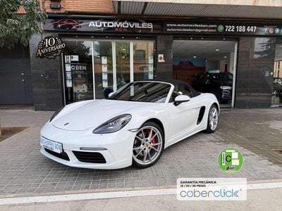 Blanco Usado 2017 Porsche Boxster S Descapotable | 65.000 €