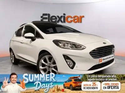 Usado Ford Fiesta ST-Line 125 CV (91 kW) 2017 Blanco Utilitario
