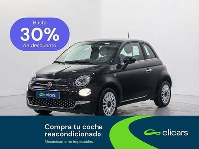 Usado Fiat 500 Dolcevita 70 CV (51 kW) 2022 Negro Berlina