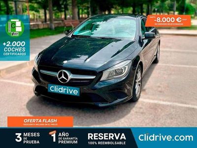 Usado Mercedes CLA220 190 CV (139 kW) 2014 Negro Berlina