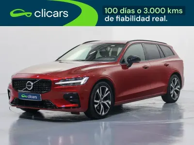 Brugt Volvo V60 Plus 197 HK (144 kW) 2023 Rød Stationcar