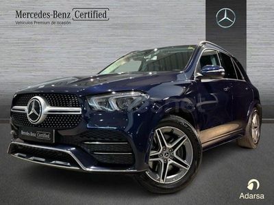 Usado Mercedes GLE300 245 CV (180 kW) 2020 Azul cavansita SUV