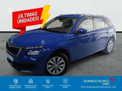 Usado Skoda Kamiq Ambition 110 CV (80 kW) 2021 Azul SUV