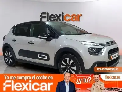 Usado Citroën C3 PureTech 83 CV (61 kW) 2022 Gris Utilitario