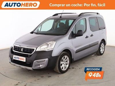 Usado Peugeot Partner Outdoor 100 CV (73 kW) 2018 Gris Monovolumen