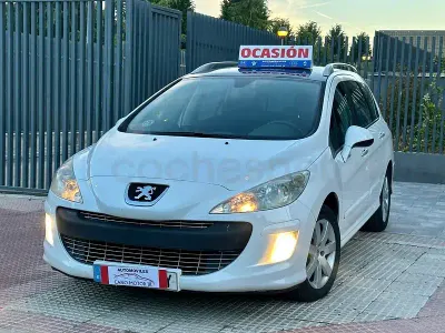 Brugt Peugeot 308 SW Sport 136 HK (100 kW) 2009 Hvid Stationcar