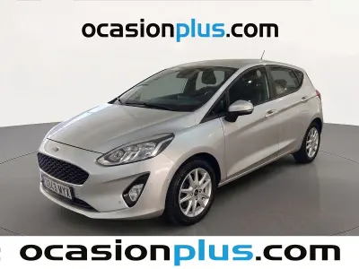 Usado Ford Fiesta Trend+ 101 CV (74 kW) 2019 Gris plata Utilitario